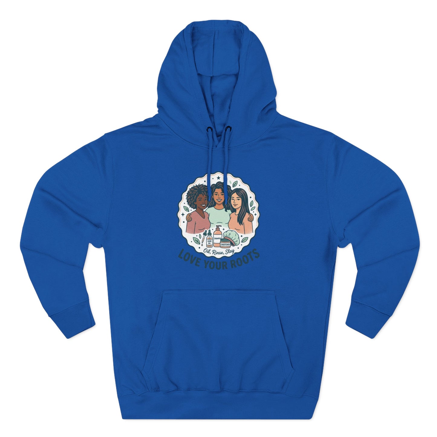 Love Your Roots Hoodie — Women's Multicultural Pride Graphic Pullover