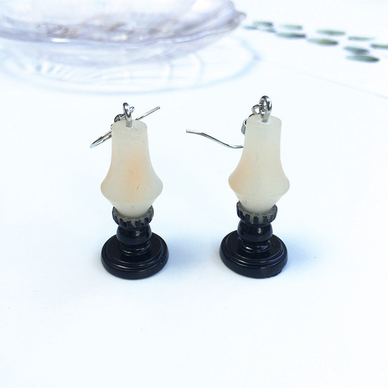 Women Earring Made Cute Girls Eardrop Funny Gift Sweet Handmade Cartoons Mini Fruit Drink Ham Sausage Toothpaste Shampoo