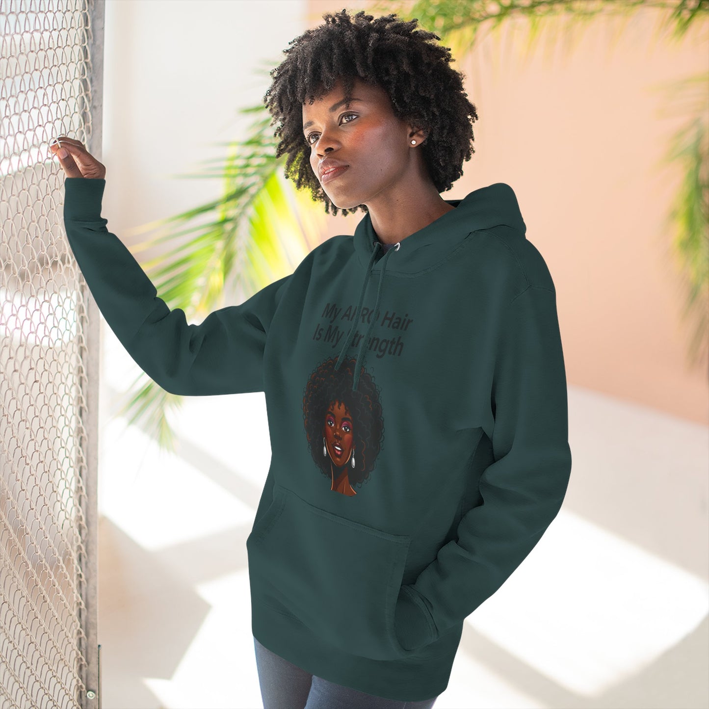 Copy of Love Your Roots Hoodie — Women's Multicultural Pride Graphic Pullover