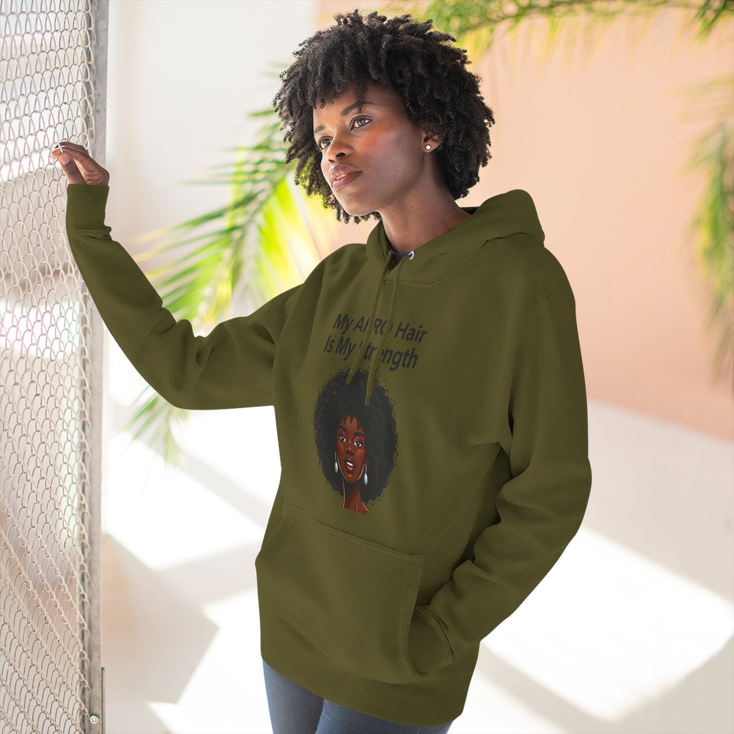 Copy of Love Your Roots Hoodie — Women's Multicultural Pride Graphic Pullover