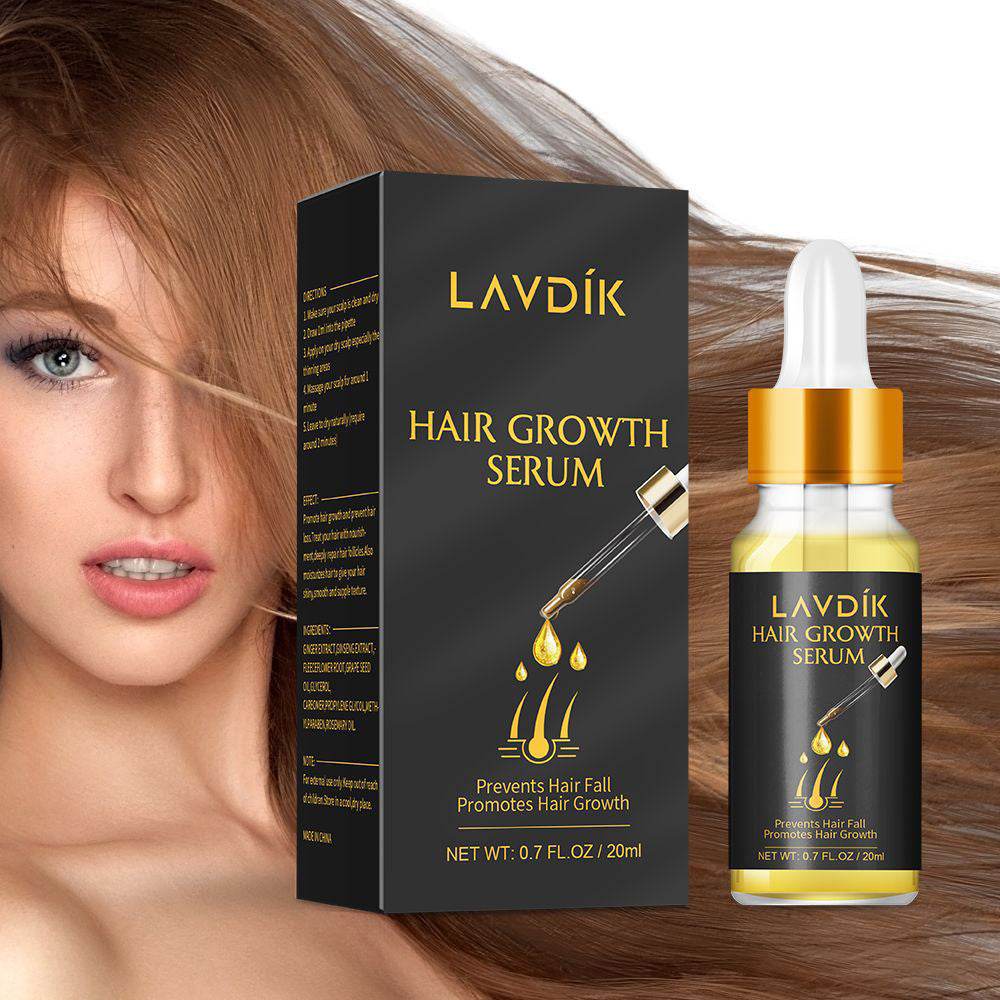 Damaged Hair Repair Women Men's Fast Hair Growth Essence Oil Anti-hair Loss Lotion - NamafadStore