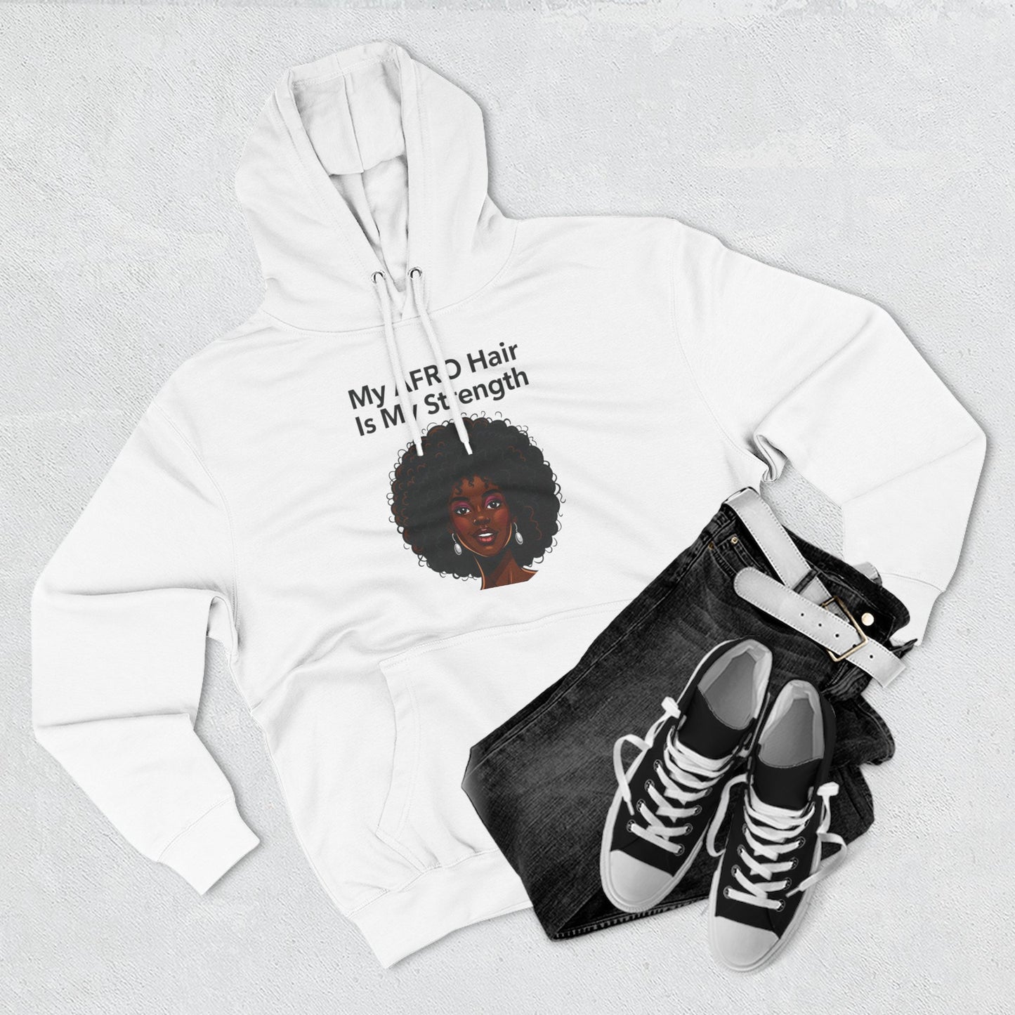 Copy of Love Your Roots Hoodie — Women's Multicultural Pride Graphic Pullover