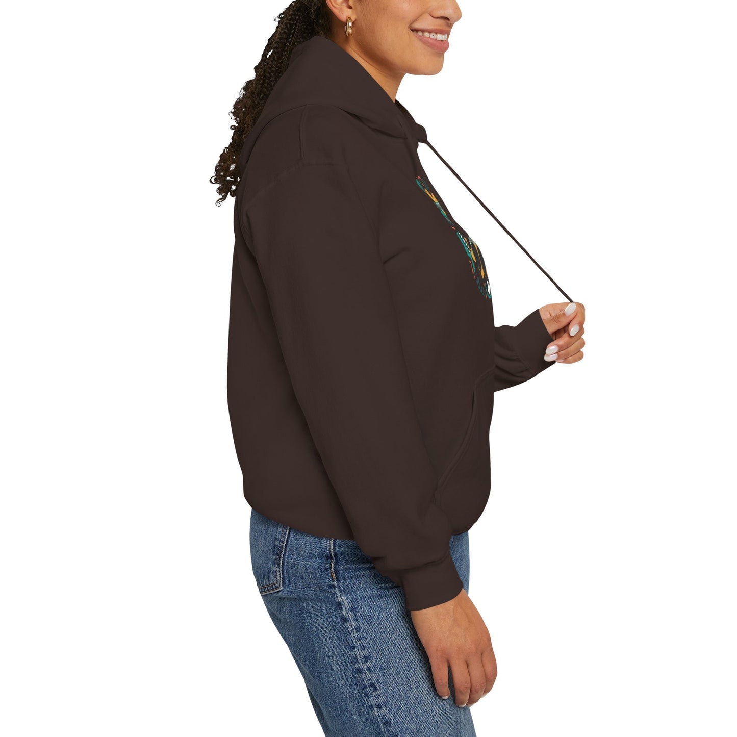 Hoodie — "My Hair, My Rules" Natural Hair Pride Graphic Hoodie