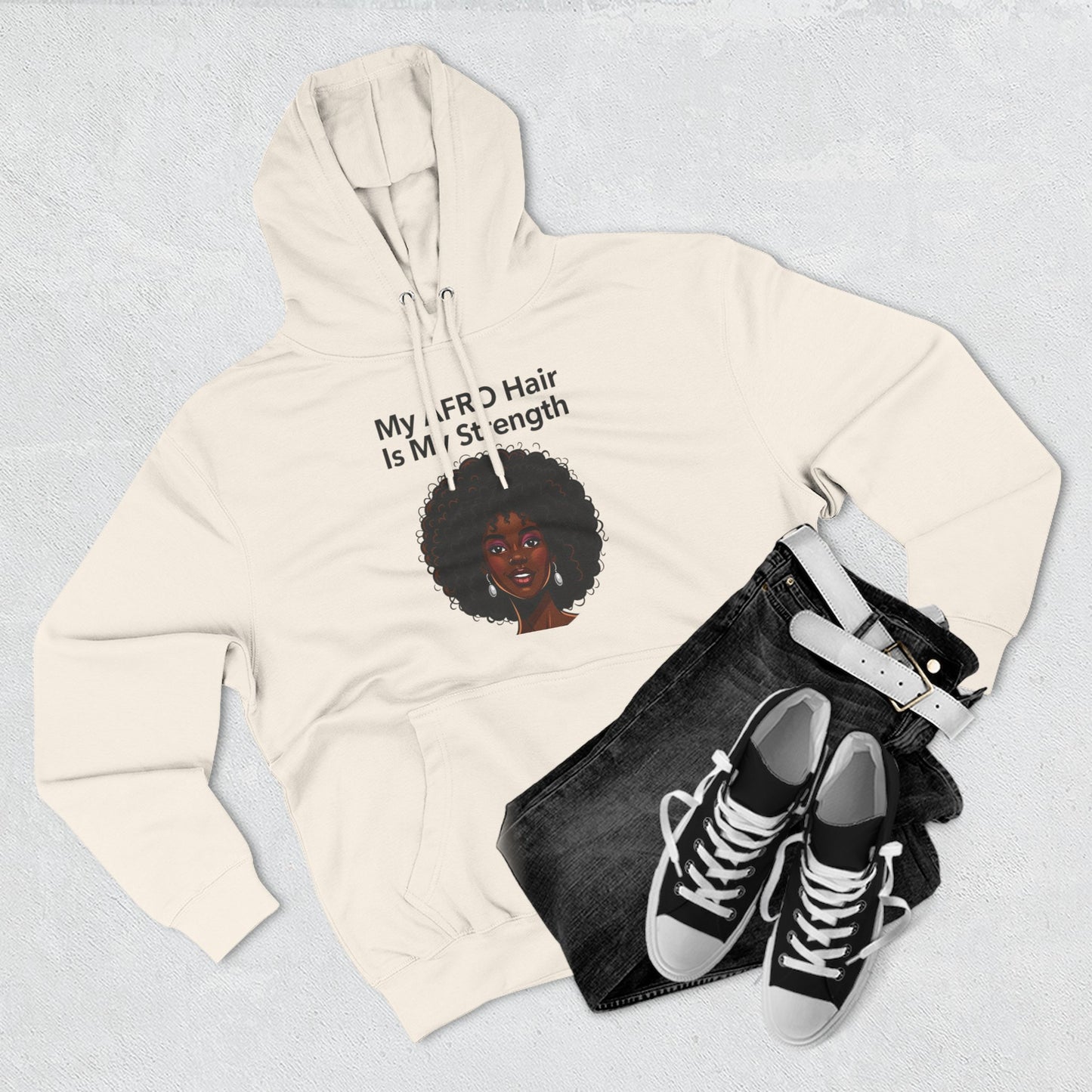 Copy of Love Your Roots Hoodie — Women's Multicultural Pride Graphic Pullover