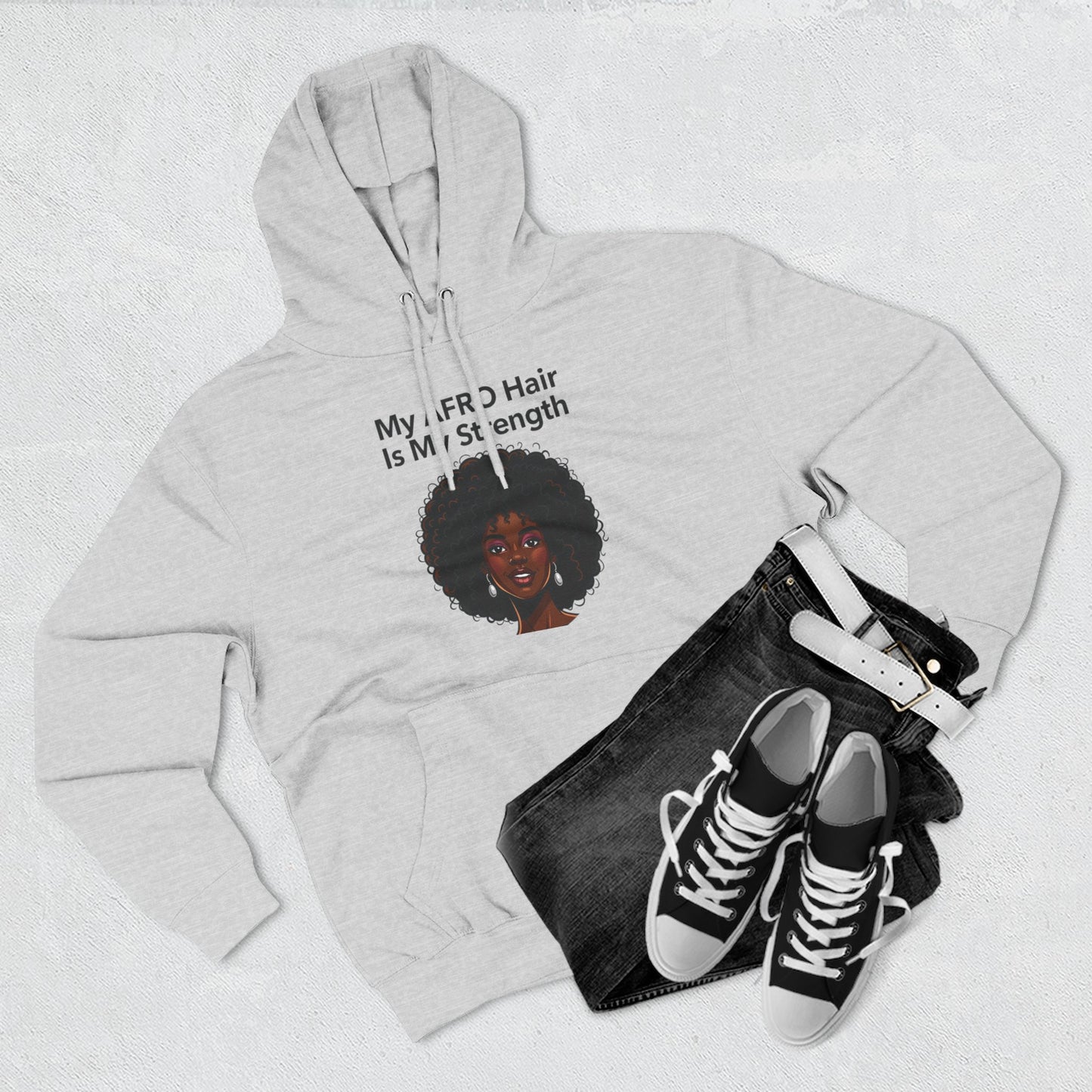 Copy of Love Your Roots Hoodie — Women's Multicultural Pride Graphic Pullover