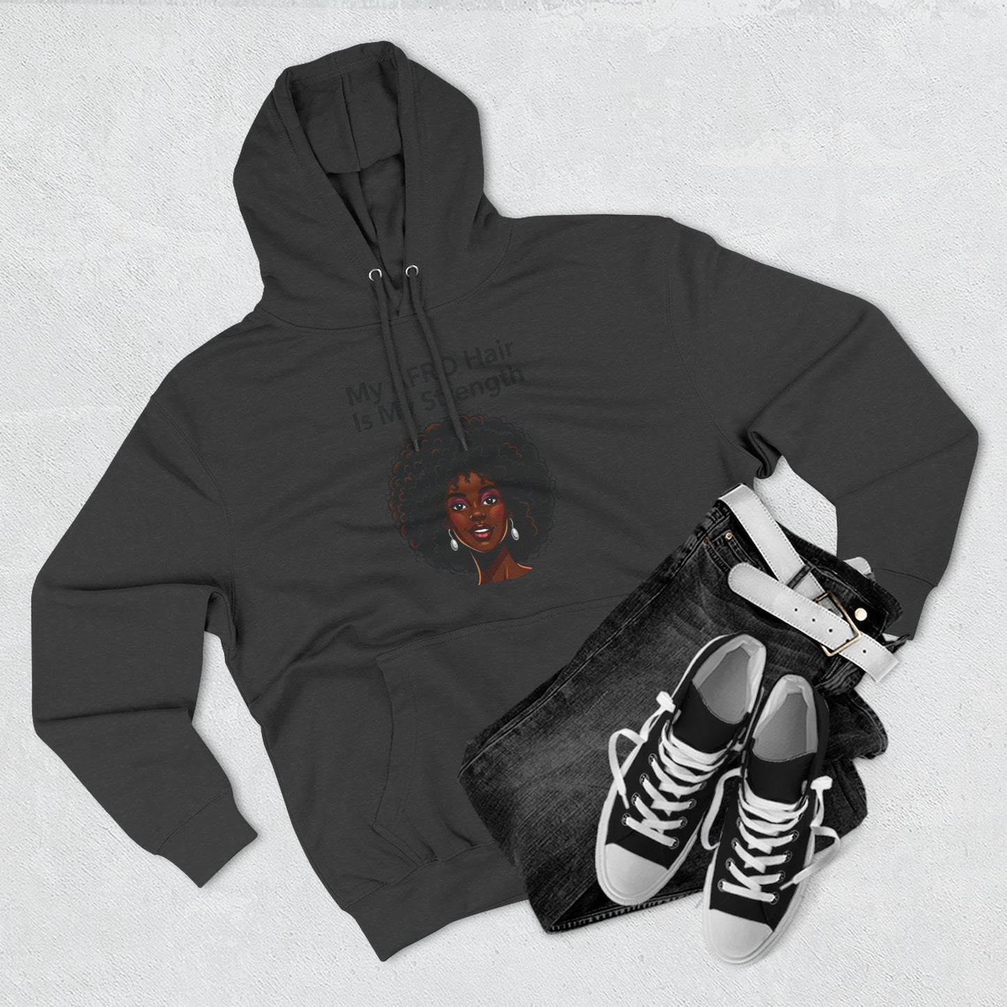 Copy of Love Your Roots Hoodie — Women's Multicultural Pride Graphic Pullover