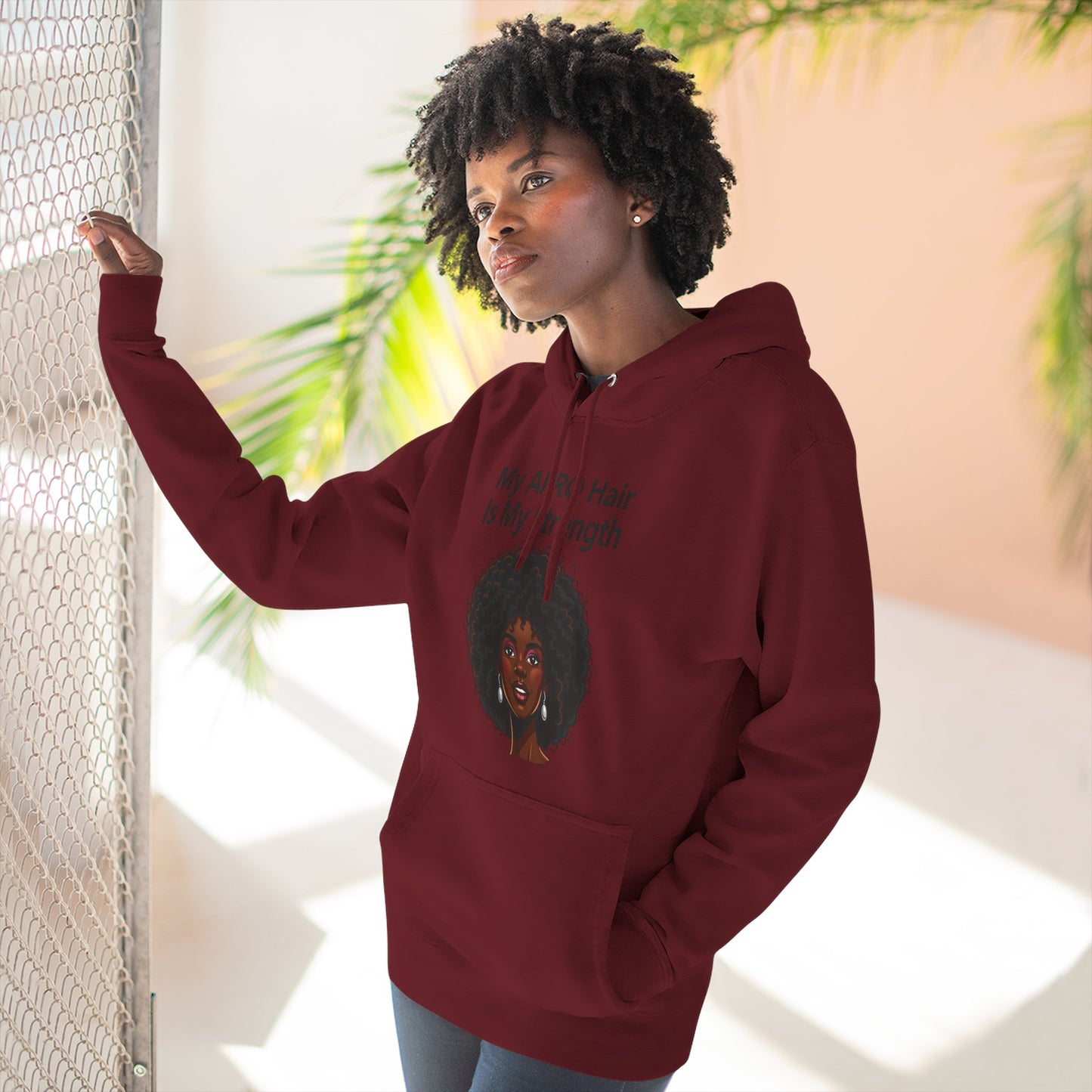 Copy of Love Your Roots Hoodie — Women's Multicultural Pride Graphic Pullover