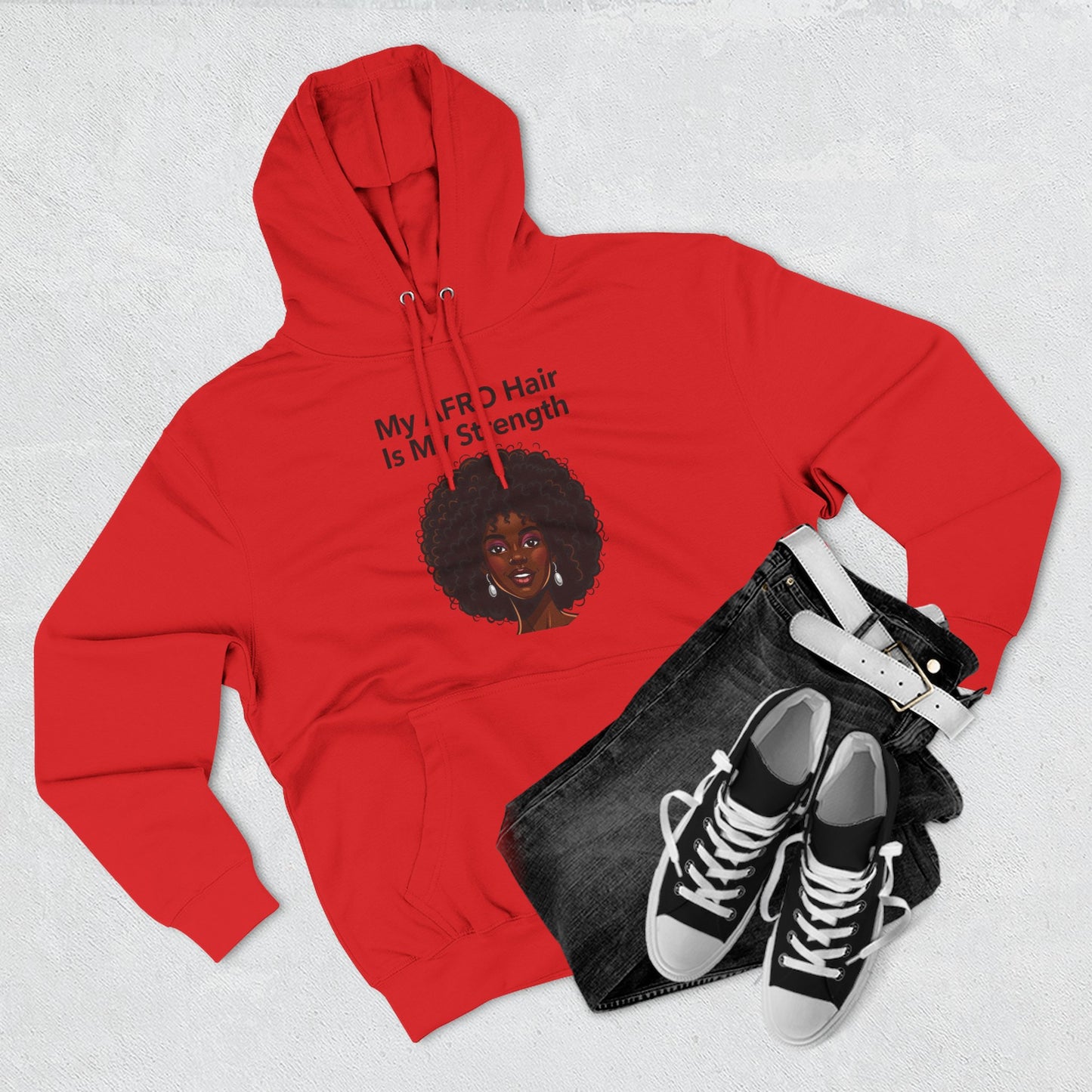 Copy of Love Your Roots Hoodie — Women's Multicultural Pride Graphic Pullover