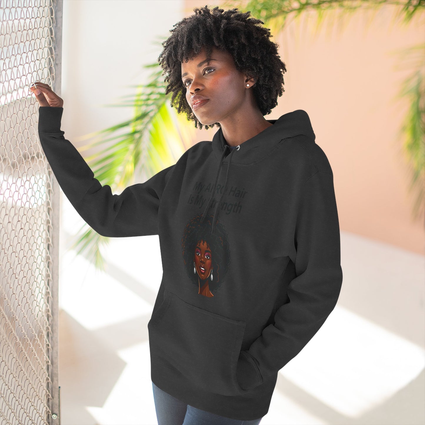 Copy of Love Your Roots Hoodie — Women's Multicultural Pride Graphic Pullover
