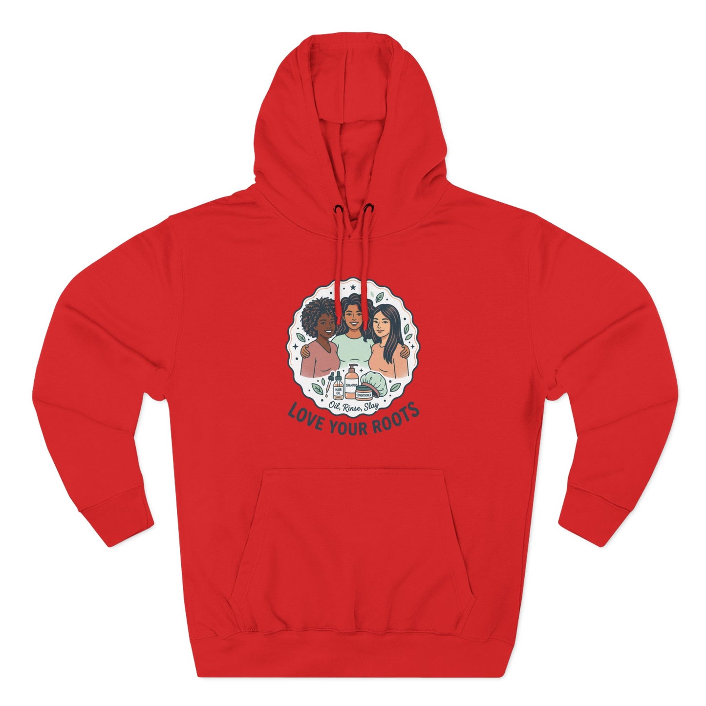 Love Your Roots Hoodie — Women's Multicultural Pride Graphic Pullover