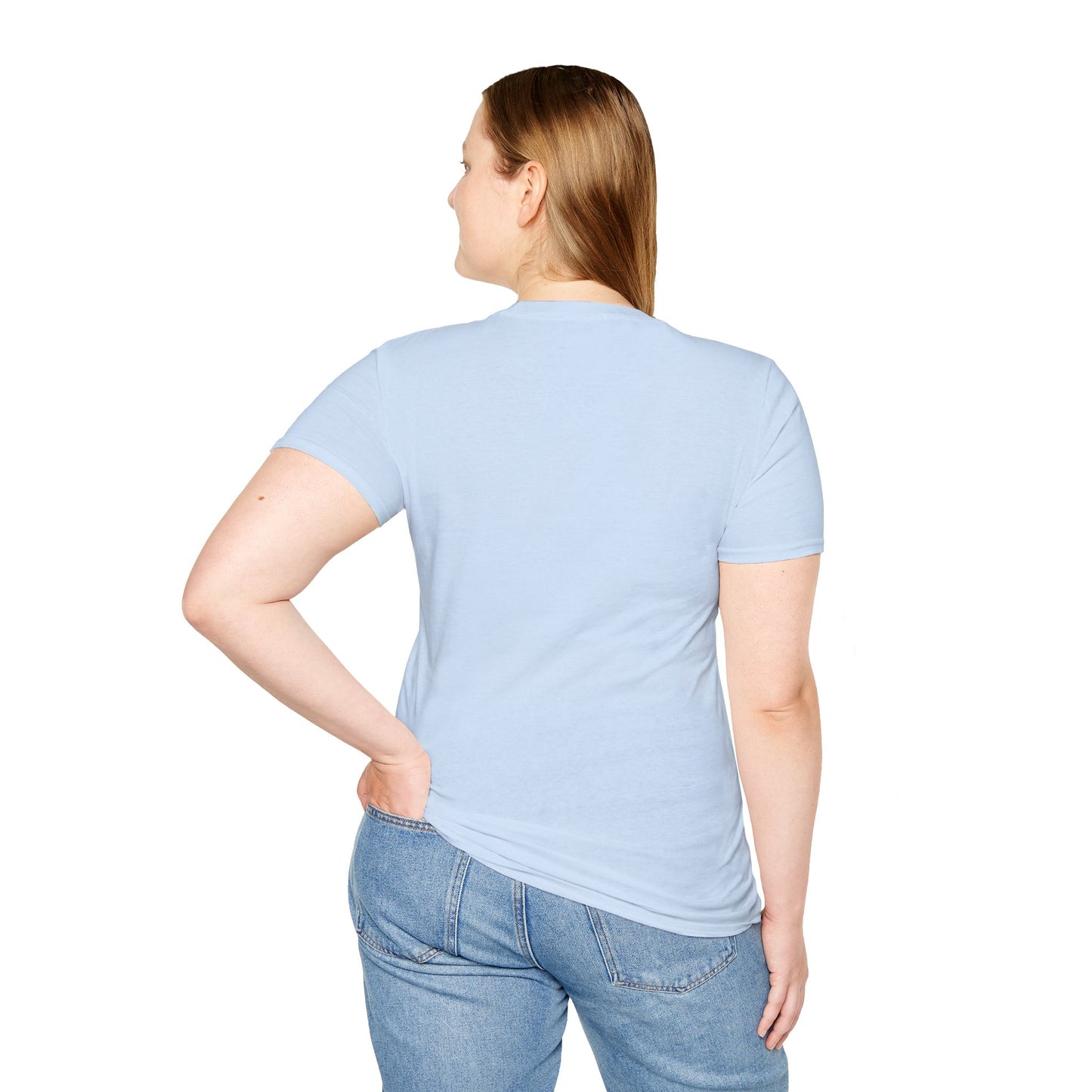 T-Shirt — "Bad Hair? Same. Every. Single. Morning." Graphic Tee for Women