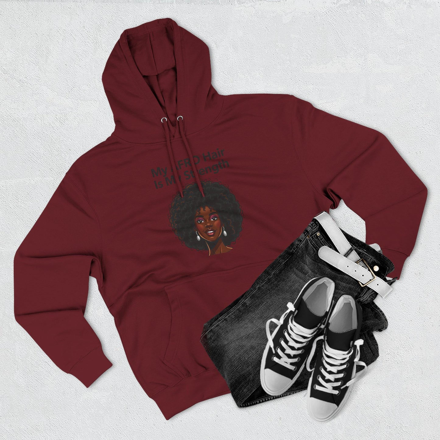 Copy of Love Your Roots Hoodie — Women's Multicultural Pride Graphic Pullover