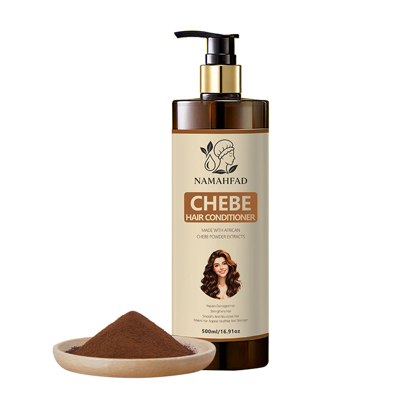 Namahfad Chebe Shampoo & Conditioner Set – Strengthening, Anti‑Breakage & Moisturizing | African Chebe Powder Extracts | Hair Growth & Length Retention
