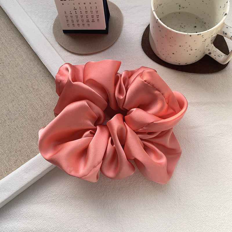 Oversized Satin Headband for Women – Smooth French Style Elegant Hair Band
