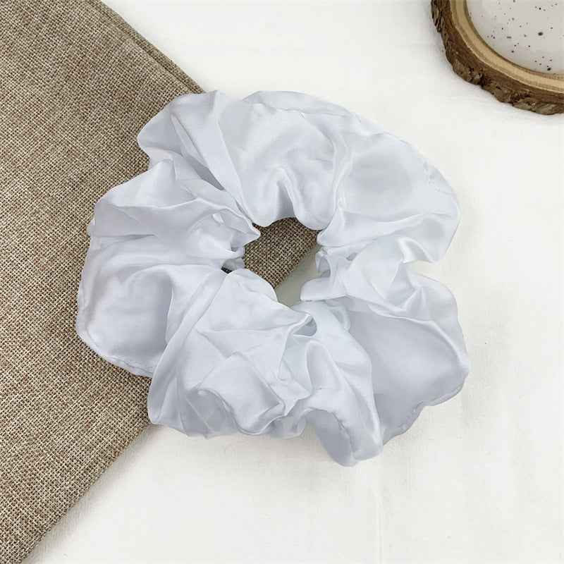 Oversized Satin Headband for Women – Smooth French Style Elegant Hair Band