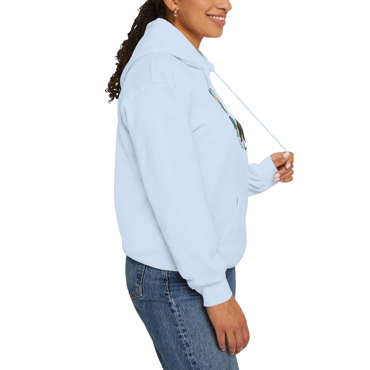 Hoodie — "My Hair, My Rules" Natural Hair Pride Graphic Hoodie