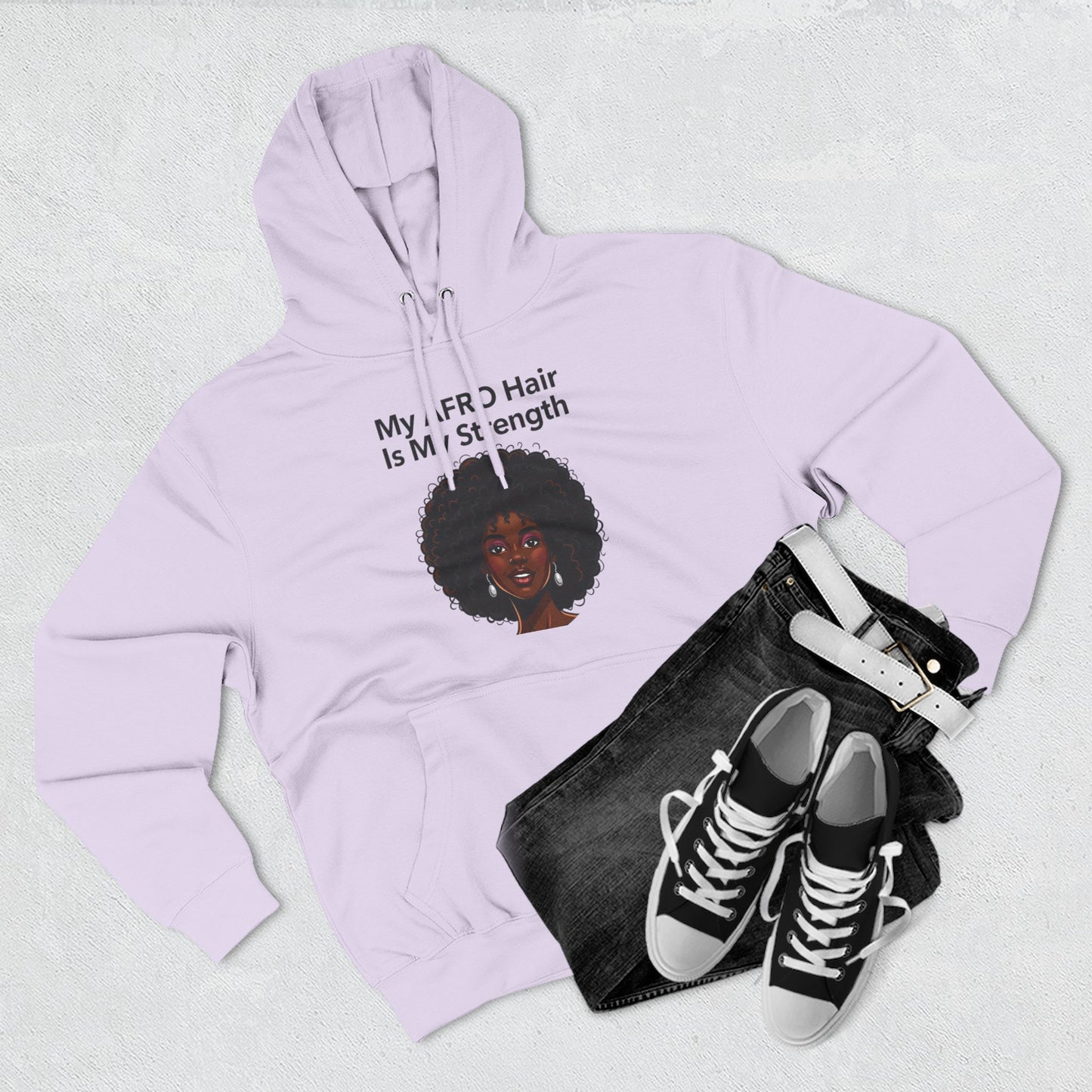 Copy of Love Your Roots Hoodie — Women's Multicultural Pride Graphic Pullover