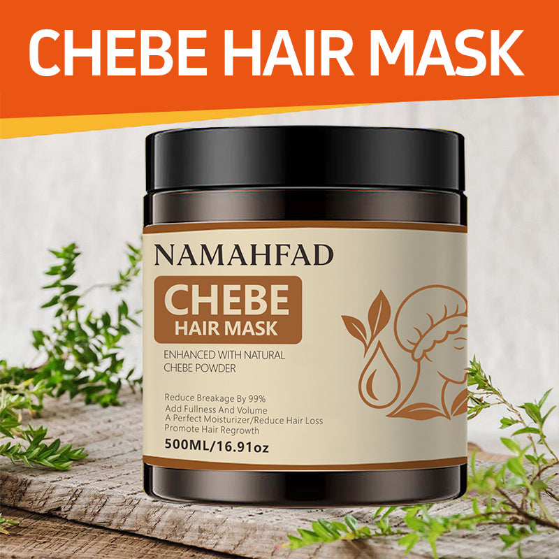 Namahfad Chebe Hair Mask & Growth Oil Set – Deep Moisture, Strengthening & Breakage Reduction | Natural Chebe Powder Extracts