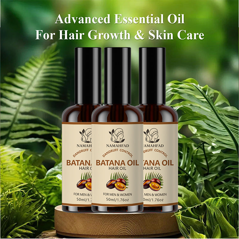 Namahfad Batana Hair Oil 2‑Pack – Thickening, Hydrating & Anti‑Breakage Hair Oil | Pure Batana Oil | Nourishes Scalp & Supports Growth