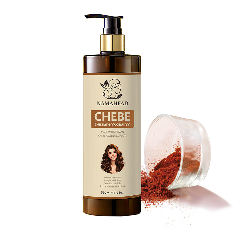 Namahfad Chebe Shampoo & Conditioner Set – Strengthening, Anti‑Breakage & Moisturizing | African Chebe Powder Extracts | Hair Growth & Length Retention