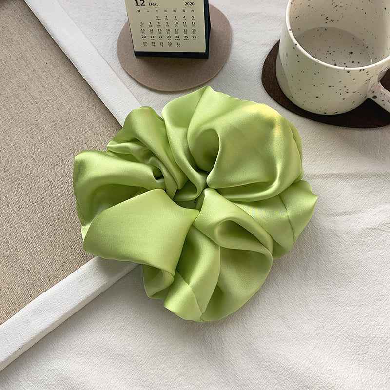 Oversized Satin Headband for Women – Smooth French Style Elegant Hair Band