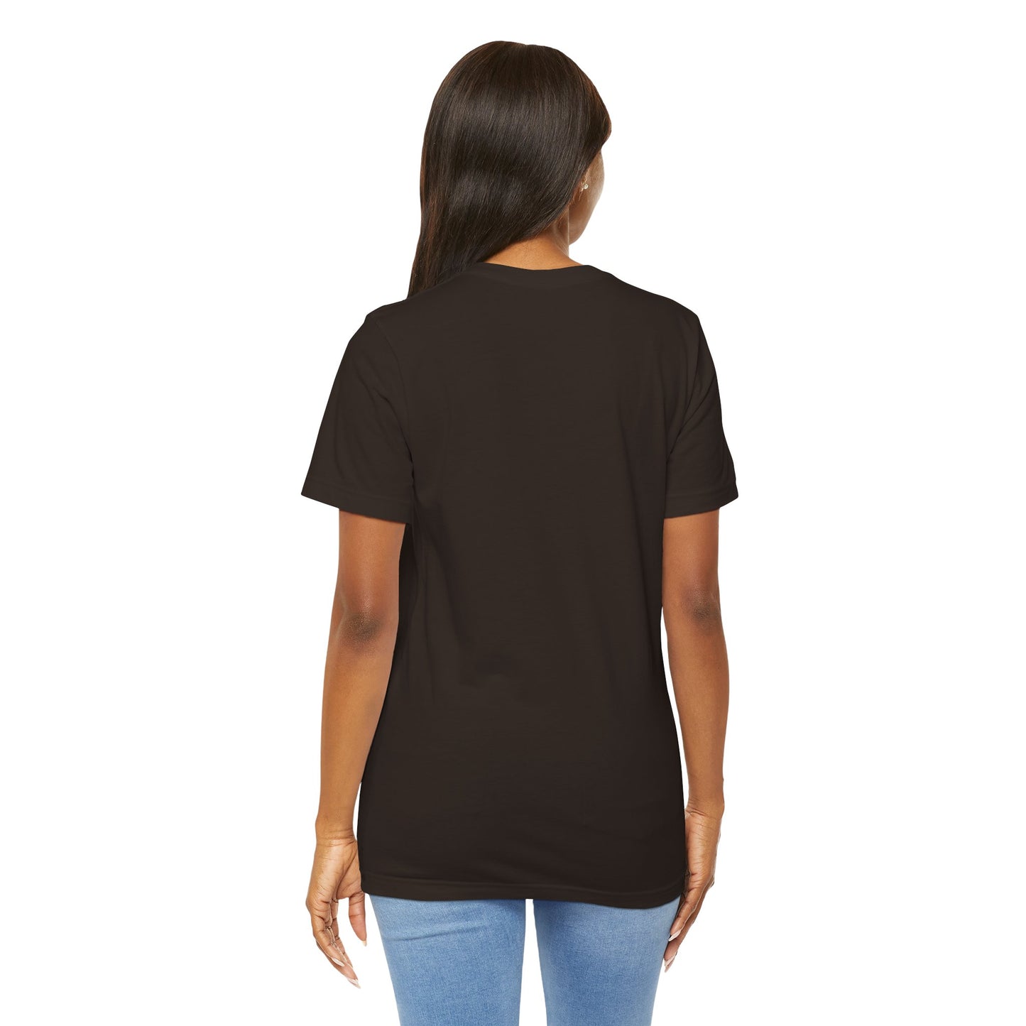 Floral Crown Fashion Tee — Glam Portrait Shirt with Purple Bloom Design
