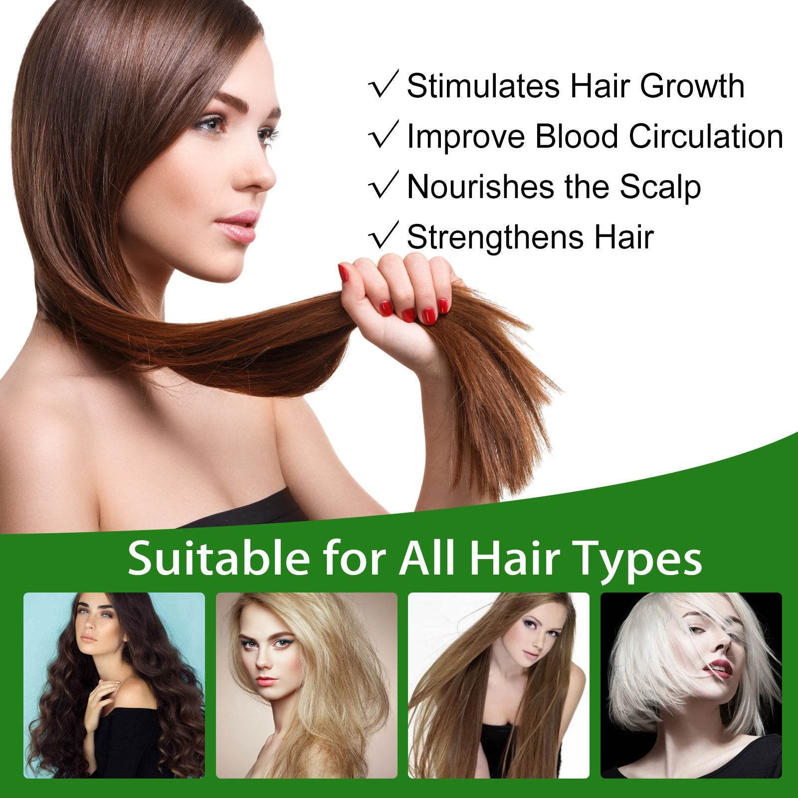 Rosemary Hair Growth Oil for Hair Loss Prevention and Scalp Nourishment - NamafadStore