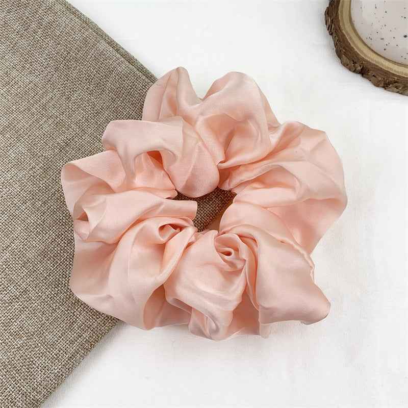 Oversized Satin Headband for Women – Smooth French Style Elegant Hair Band