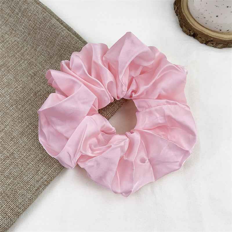 Oversized Satin Headband for Women – Smooth French Style Elegant Hair Band