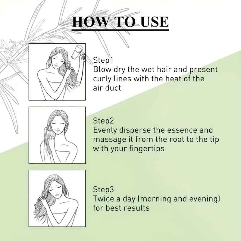 [9-in-1 Hair Oil] 9-in-1 Hair Oil with Rice Water, Rosemary Oil, Castor Oil, Batana Oil, Pumpkin Seed Oil, Peppermint Oil, Chebe Oil, Biotin, Keratin | Moisturizing Smoothness for All Hair Types, Split Ends, Deter Hair Breaka