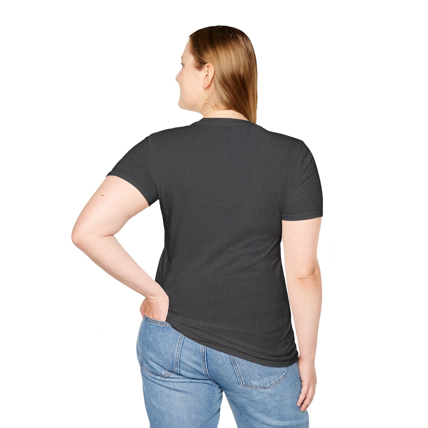 T-Shirt — "Bad Hair? Same. Every. Single. Morning." Graphic Tee for Women