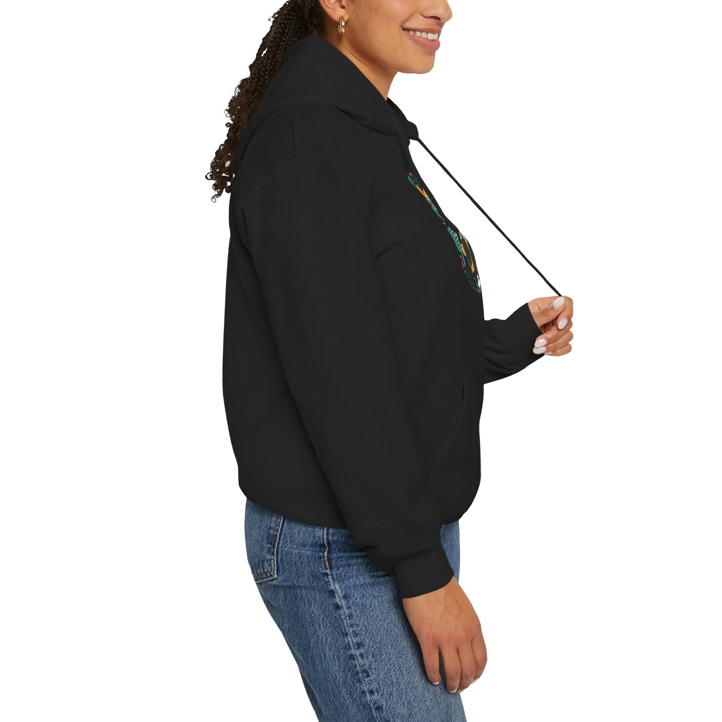 Hoodie — "My Hair, My Rules" Natural Hair Pride Graphic Hoodie
