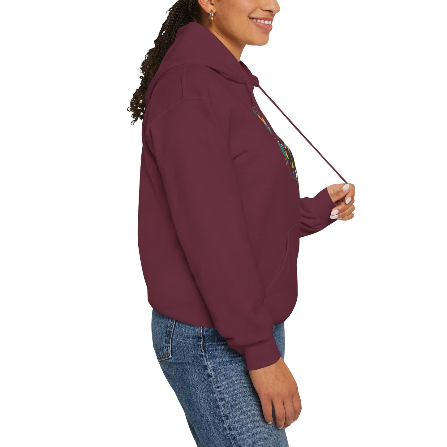 Hoodie — "My Hair, My Rules" Natural Hair Pride Graphic Hoodie