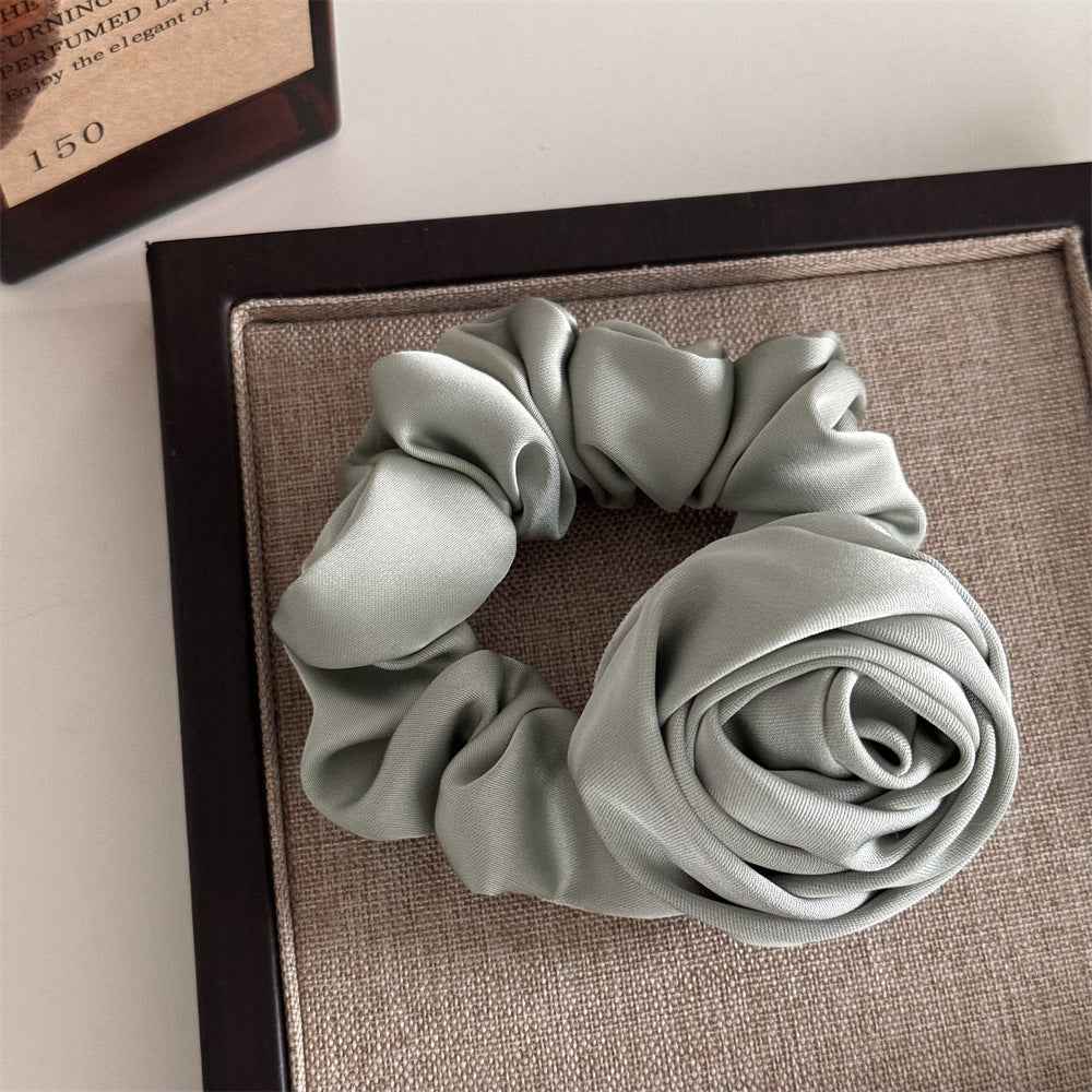 Vintage Satin Headband for Women – Elegant Hair Ring, Soft Non-Slip Hair Accessory