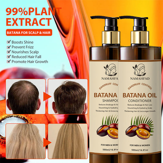 Namahfad Batana Shampoo & Conditioner Set | Hydrating & Strengthening