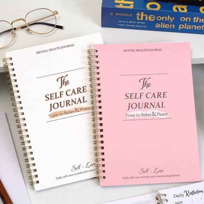 100 Page Self Care And Emotional Well Being Journal