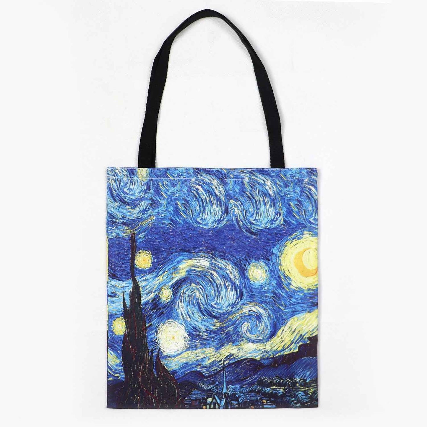 Women's Fashion Simple Print Canvas Shoulder Bag