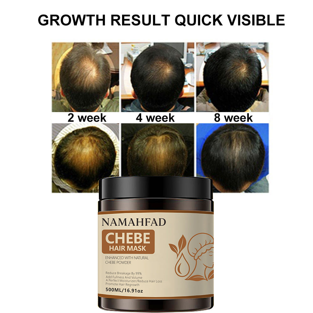 Namahfad Chebe Hair Mask & Growth Oil Set – Deep Moisture, Strengthening & Breakage Reduction | Natural Chebe Powder Extracts