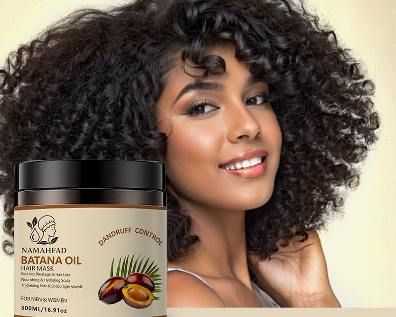 Namahfad Batana Hair Mask & Hair Oil Set – Deep Hydration, Thickening & Breakage Repair | Pure Batana Oil