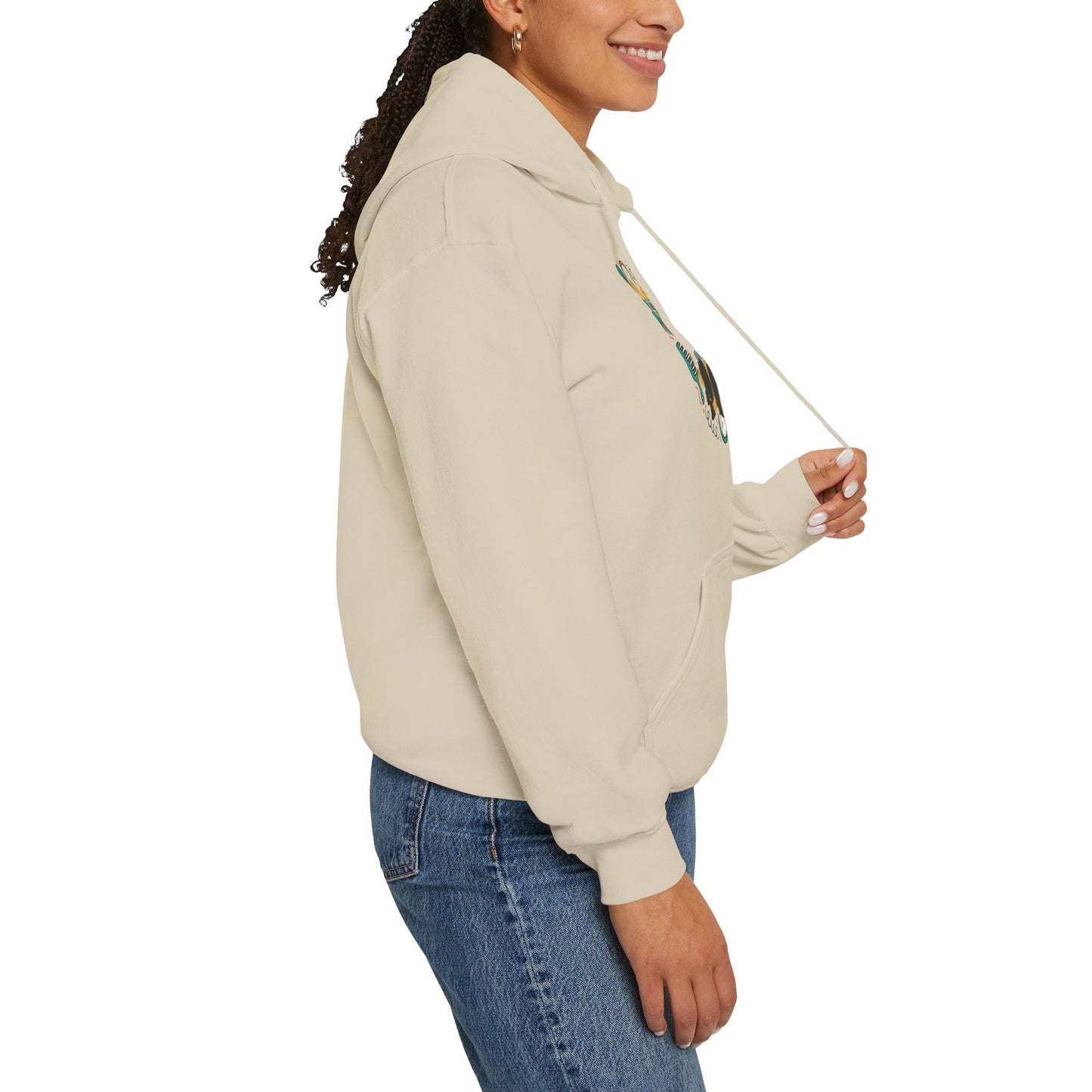 Hoodie — "My Hair, My Rules" Natural Hair Pride Graphic Hoodie