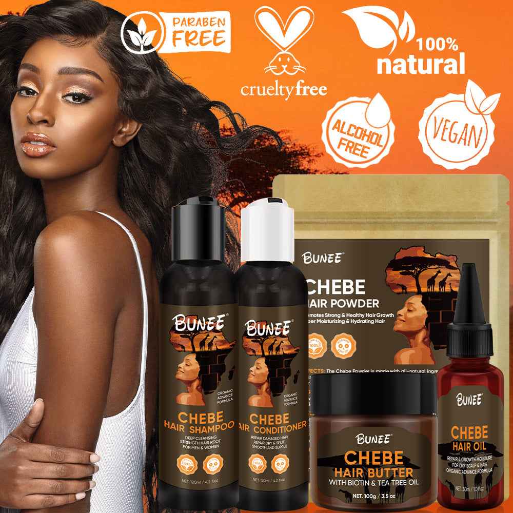 Rosemary Chebe Oil – Strengthen, Densify & Smooth Hair, Ideal for Dry Hair