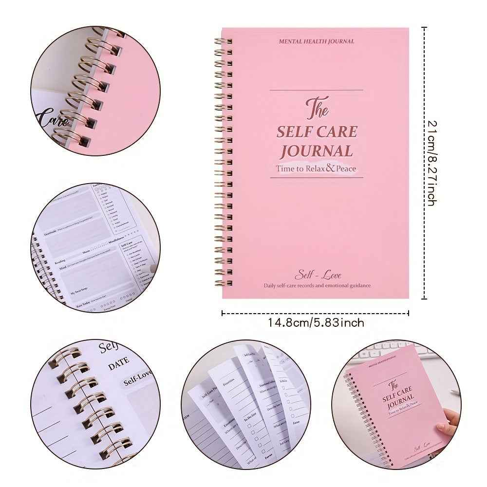 100 Page Self Care And Emotional Well Being Journal