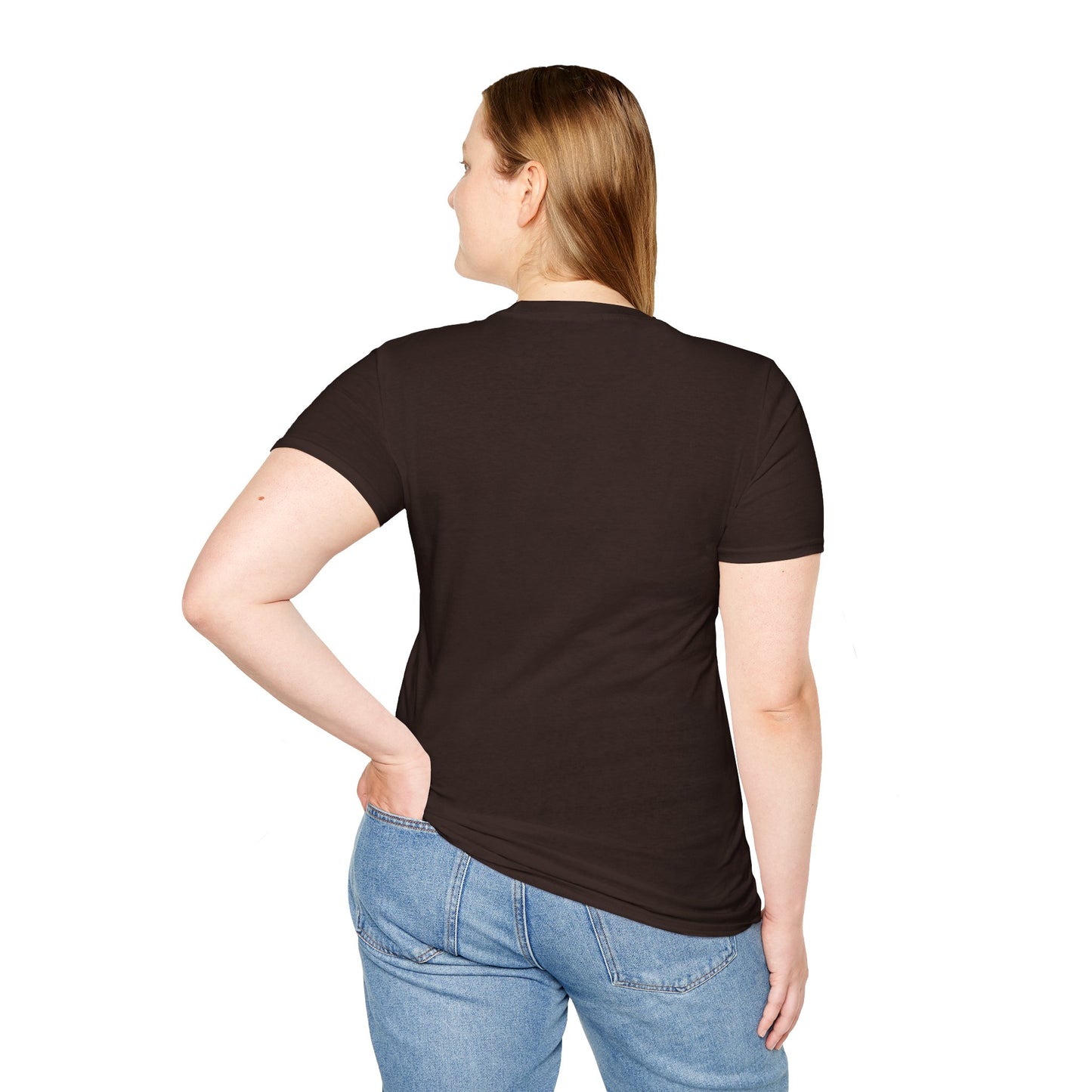 T-Shirt — "Bad Hair? Same. Every. Single. Morning." Graphic Tee for Women