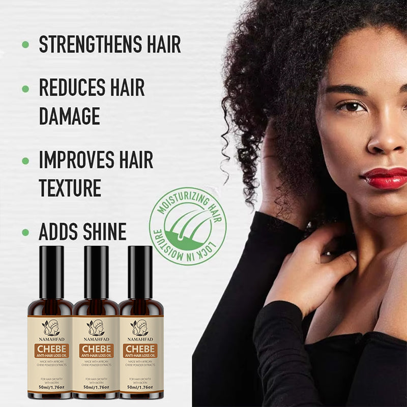 Namahfad Chebe Hair Mask & Growth Oil Set – Deep Moisture, Strengthening & Breakage Reduction | Natural Chebe Powder Extracts