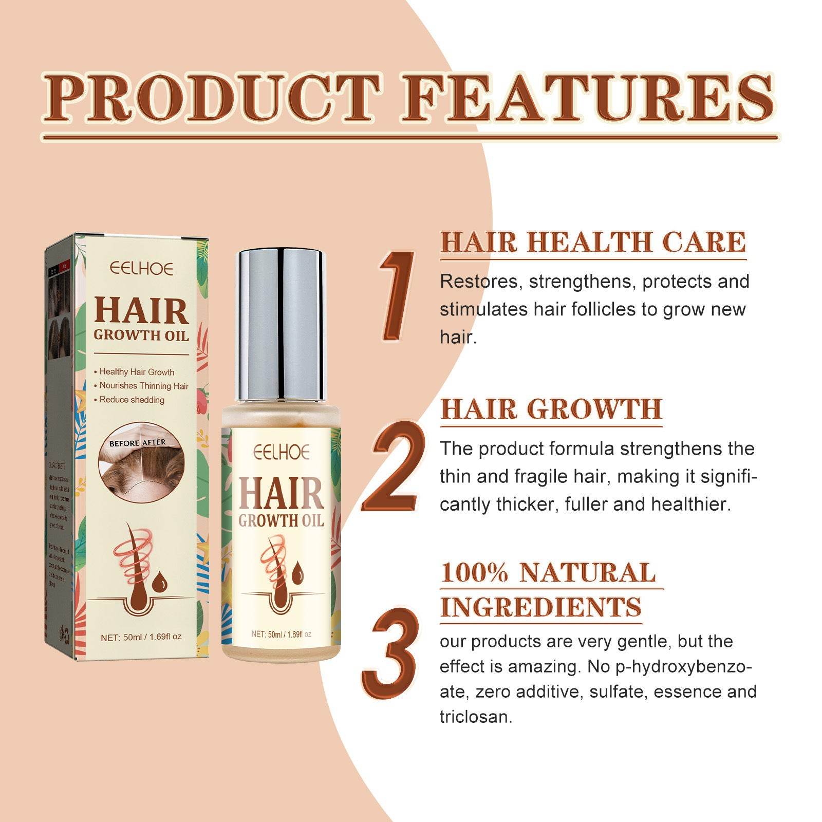 Dry And Manic Hair Growth Care Essential Oil - NamafadStore
