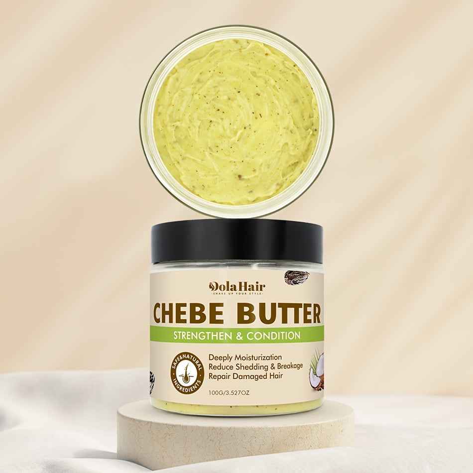 Chebe Hair Butter, Hair Care Chebe Butter Made with Chebe Powder, Castor Oil, Shea Butter, Hair Products Oil Butter for All Hair Types