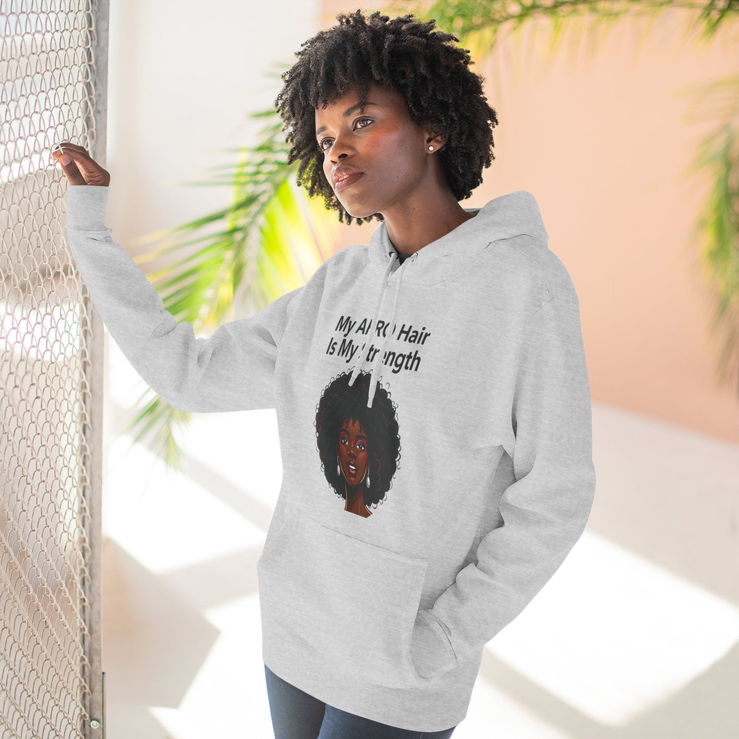 Copy of Love Your Roots Hoodie — Women's Multicultural Pride Graphic Pullover