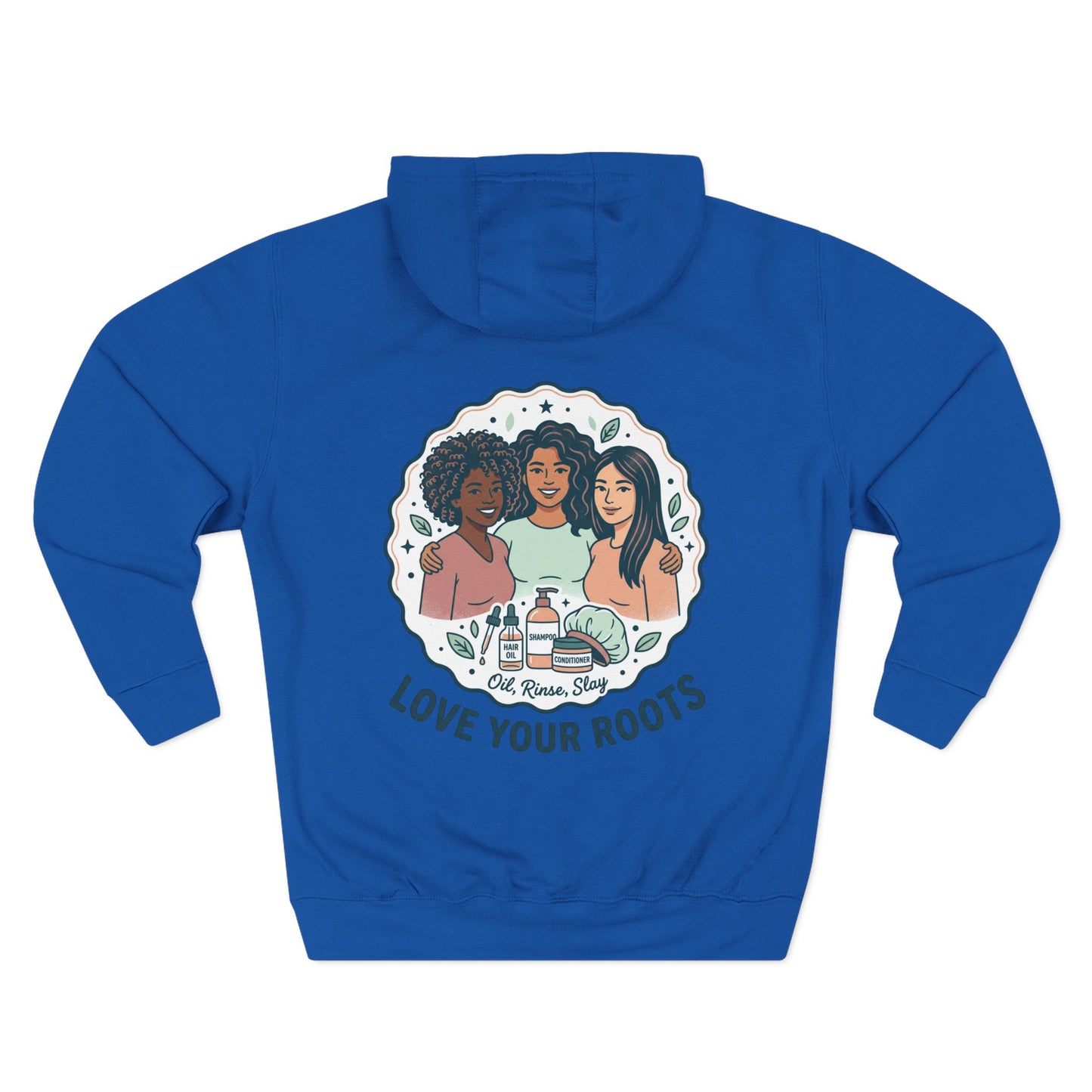 Love Your Roots Hoodie — Women's Multicultural Pride Graphic Pullover