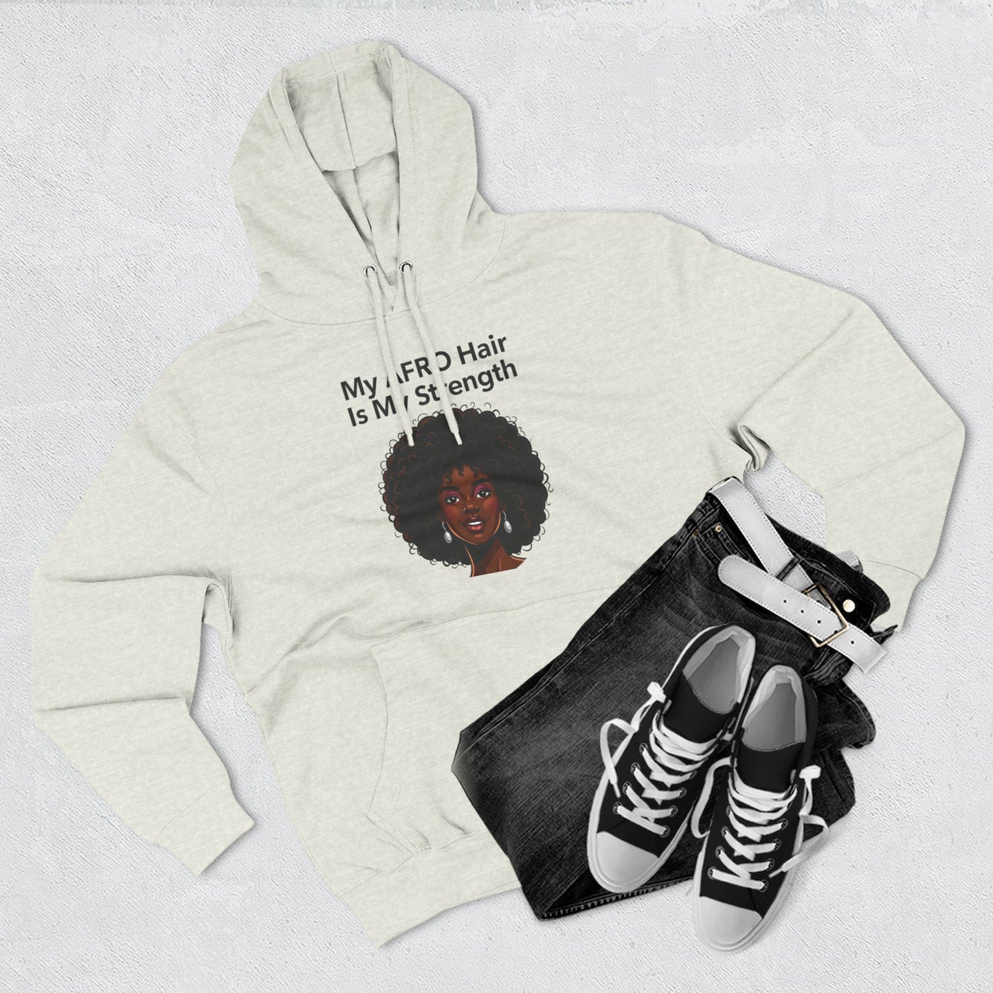 Copy of Love Your Roots Hoodie — Women's Multicultural Pride Graphic Pullover