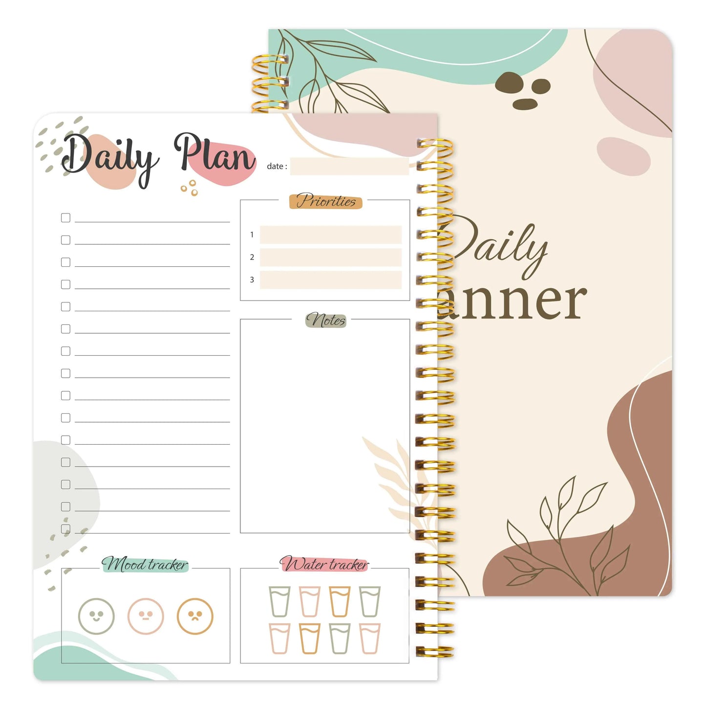Daily Planner Undated To do List Task Notebook,Daily Planner 52 Sheets Tear Off Easily Organize Your Daily Tasks School Supplies